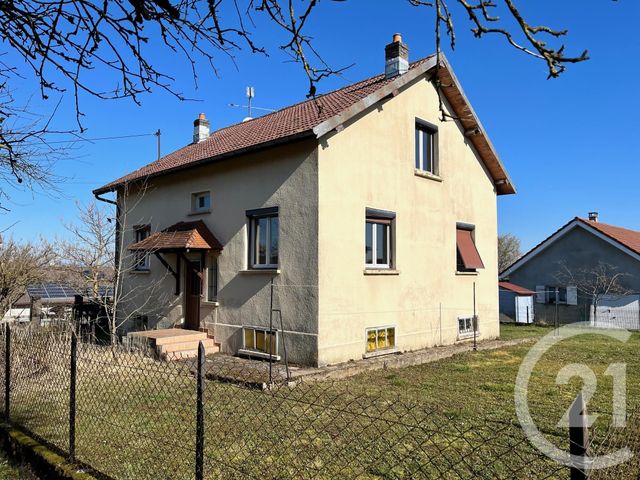 maison à vendre - 6 pièces - 127.35 m2 - MONTENOIS - 25 - FRANCHE-COMTE - Century 21 Agence De La Gare