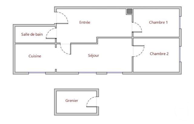 Appartement F3 à louer - 3 pièces - 75.72 m2 - AUDINCOURT - 25 - FRANCHE-COMTE - Century 21 Agence De La Gare