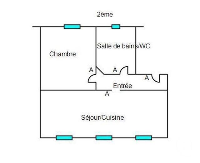 Appartement F2 à louer - 2 pièces - 56.3 m2 - HERICOURT - 70 - FRANCHE-COMTE - Century 21 Agence De La Gare