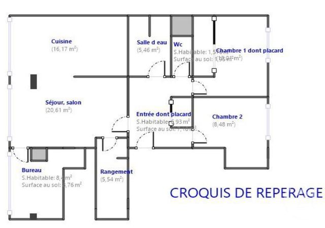 Appartement F4 à louer - 4 pièces - 86.18 m2 - MONTBELIARD - 25 - FRANCHE-COMTE - Century 21 Agence De La Gare