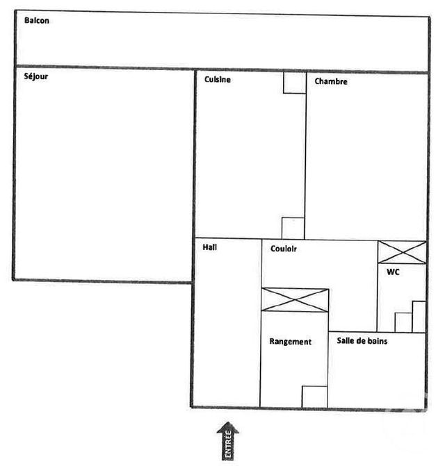 Appartement F2 à louer - 2 pièces - 55.15 m2 - SOCHAUX - 25 - FRANCHE-COMTE - Century 21 Agence De La Gare