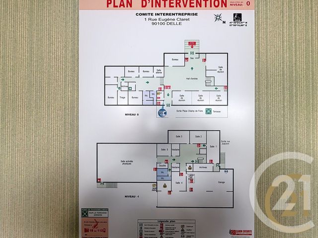 divers à vendre - 955.0 m2 - DELLE - 90 - FRANCHE-COMTE - Century 21 Agence De La Gare